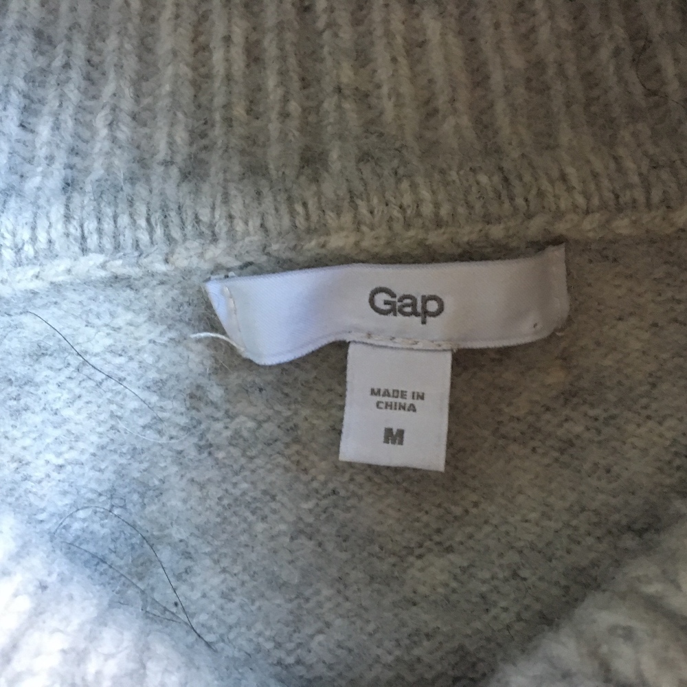 Gap Wool Winter Sweater, Medium - image 5